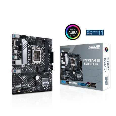ASUS PRIME H610M-A D4 Intel H610 LGA 1700 micro ATX - 1