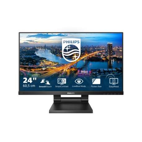 Philips 242B1TC 60,5 cm 23.8" 1920 x 1080 pixels Plusieurs pressions Noir - 1