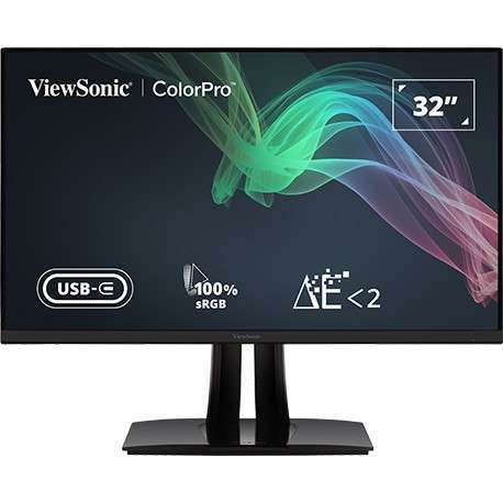 Viewsonic VP56 81,3 cm 32" 3840 x 2160 pixels 4K Ultra HD LED Noir - 1