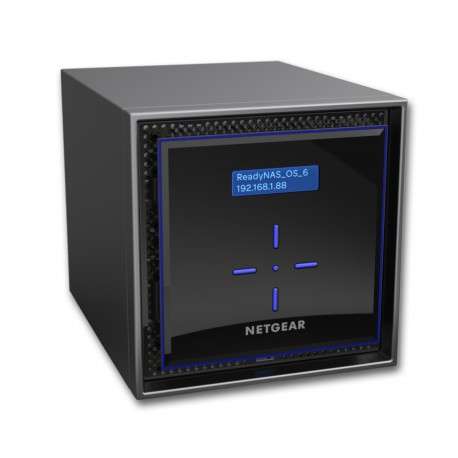 Netgear ReadyNAS 424 NAS Bureau Ethernet/LAN Noir - 1