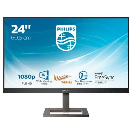 Philips E Line 242E1GAEZ/00 LED display 60,5 cm 23.8" 1920 x 1080 pixels Full HD Noir, Chrome - 1