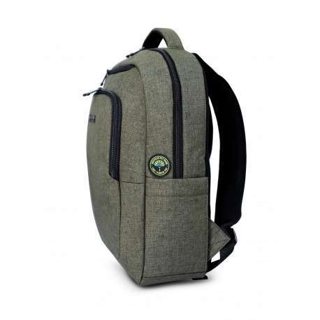 Urban Factory ECB34UF sacoche d'ordinateurs portables 35,8 cm 14.1" Sac à dos Kaki - 1