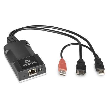 Vertiv Avocent HMXTX HDMI, USB 2.0 , AUDIO, ZERO U extension KVM Transmetteur - 1