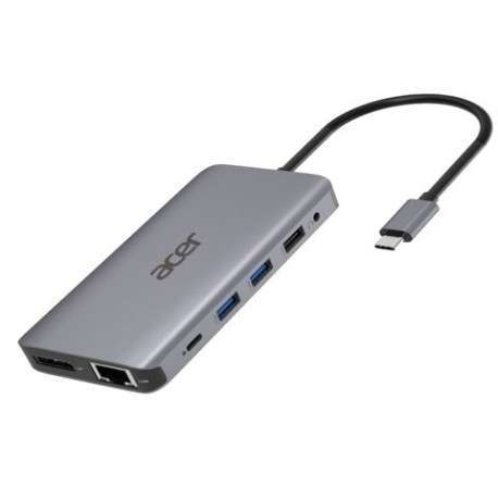 Acer HP.DSCAB.009 station d'accueil Avec fil USB 3.2 Gen 1 3.1 Gen 1 Type-C Argent - 1
