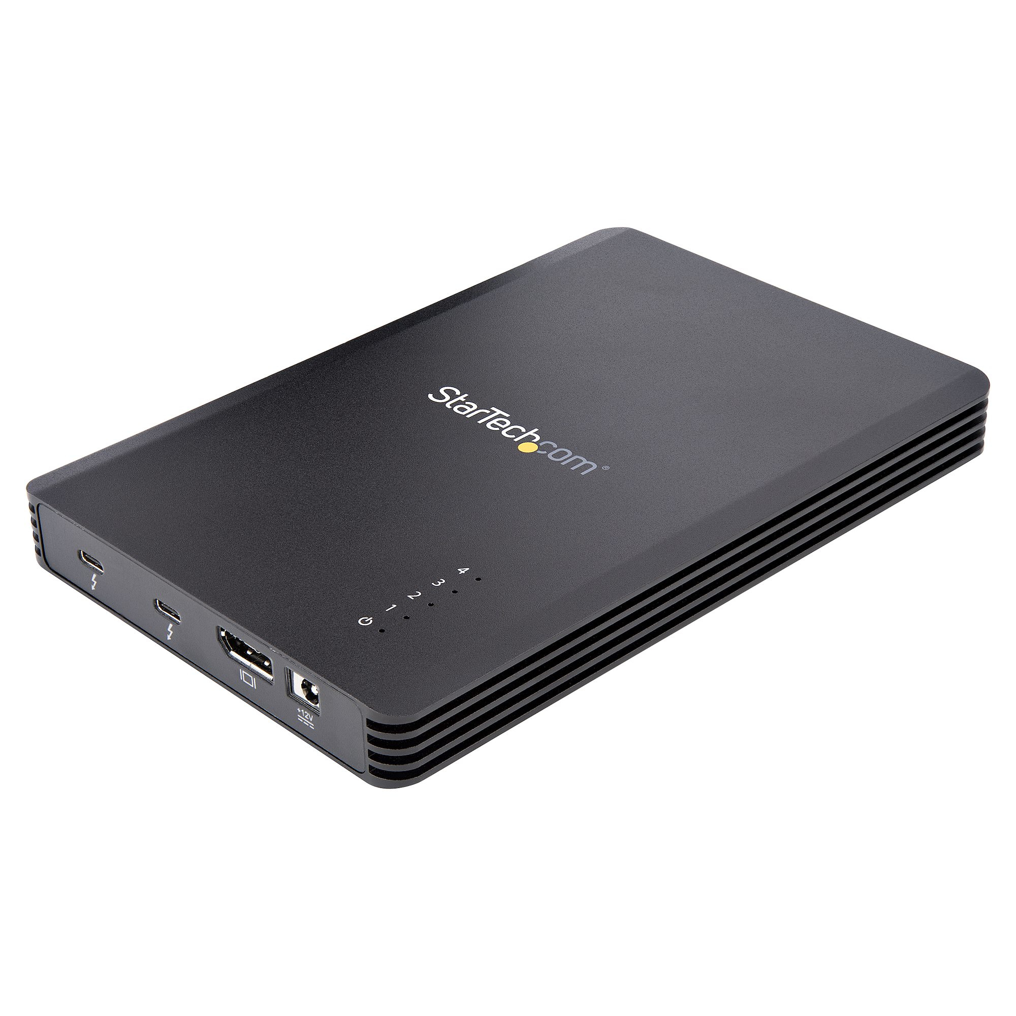 StarTech.com Boîtier Externe SSD M.2 NVMe/SATA - Boîtier Disque Dur SSD M.2  PCIe/SATA - Boîtier SSD M.2 - Boîtier pour SSD M.2 avec Câbles Hôtes USB-C