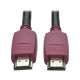 Tripp Lite P569-006-CERT câble HDMI 1,8 m HDMI Type A Standard Noir, Magenta - 1