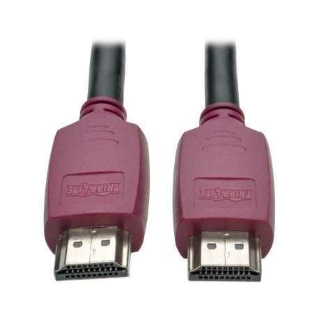 Tripp Lite P569-006-CERT câble HDMI 1,8 m HDMI Type A Standard Noir, Magenta - 1