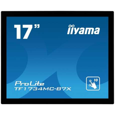 iiyama ProLite TF1734MC-B7X écran plat de PC 43,2 cm 17" 1280 x 1024 pixels SXGA LED Écran tactile Noir - 1
