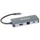 D-Link DUB-2335 hub & concentrateur USB Type-C 5000 Mbit/s Gris - 2