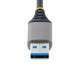 StarTech.com Hub USB 4 Ports - USB 3.0 5Gbps, Alimenté par Bus - Hub USB-A vers 4x USB-A avec entrée d'alimentation auxi - 5