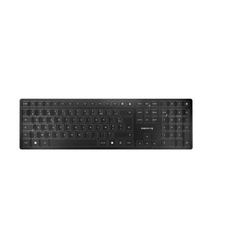 CHERRY KW 9100 SLIM clavier RF sans fil + Bluetooth AZERTY Français Noir - 1