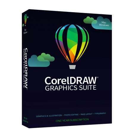 Corel CorelDRAW Graphics Suite 1 licences 1 années - 1