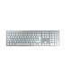 CHERRY KW 9100 SLIM FOR MAC clavier USB + Bluetooth AZERTY Français Argent - 1