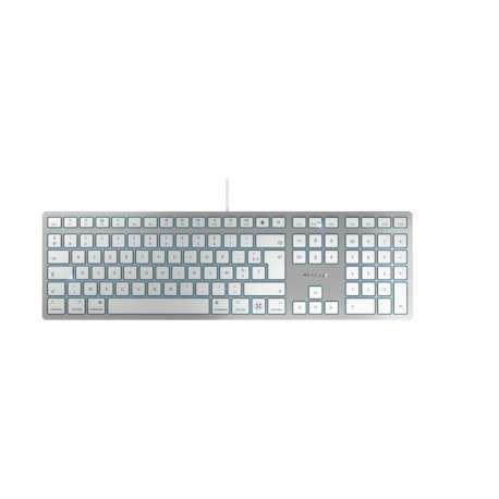 CHERRY KC 6000C FOR MAC clavier USB AZERTY Français Argent - 1