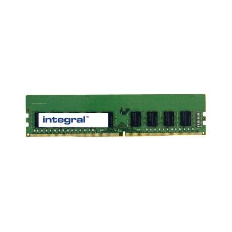 Integral 16GB PC RAM MODULE DDR4 2666MHZ PC4-21300 UNBUFFERED ECC 1.2V 1GX8 CL19 module de mémoire 16 Go 1 x 16 Go - 1