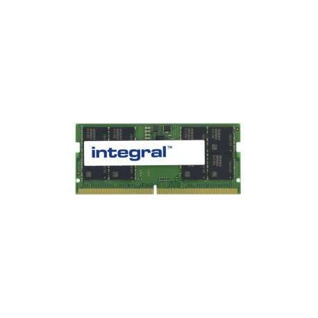 Integral 16GB LAPTOP RAM MODULE DDR5 4800MHZ PC5-38400 UNBUFFERED NON-ECC 1.1V 2GX8 CL40 module de mémoire 16 Go 1 x 16  - 1