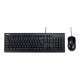 ASUS U2000 clavier Souris incluse USB Français Noir - 1