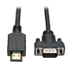 Tripp Lite P566-006-VGA câble vidéo et adaptateur 1,8 m HDMI HD15, MICRO-USB B Noir - 1