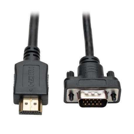 Tripp Lite P566-006-VGA câble vidéo et adaptateur 1,8 m HDMI HD15, MICRO-USB B Noir - 1