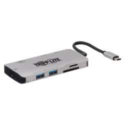 Tripp Lite U442-DOCK5-GY station d'accueil Avec fil USB 3.2 Gen 1 3.1 Gen 1 Type-C Gris - 1