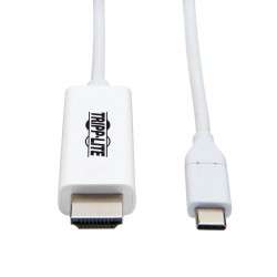 Tripp Lite U444-006-H4K6WE adaptateur graphique USB 4096 x 2160 pixels Blanc - 1