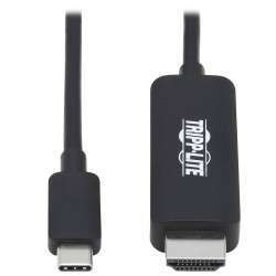 Tripp Lite U444-006-HBE câble vidéo et adaptateur 1,83 m USB Type-C HDMI Type A Standard Noir - 1