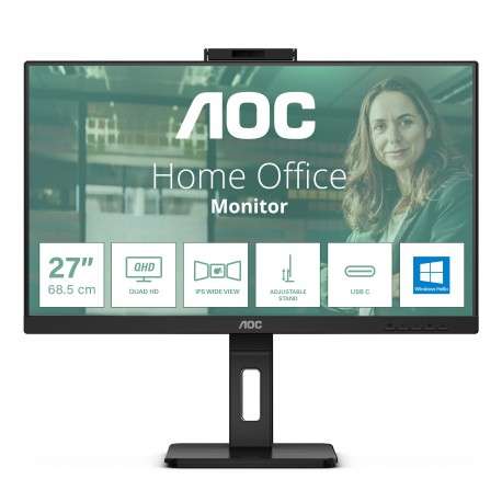 AOC 24P3QW écran plat de PC 60,5 cm 23.8" 1920 x 1080 pixels Full HD Noir - 1