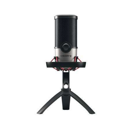 CHERRY UM 6.0 ADVANCED Noir, Argent Microphone de table - 1