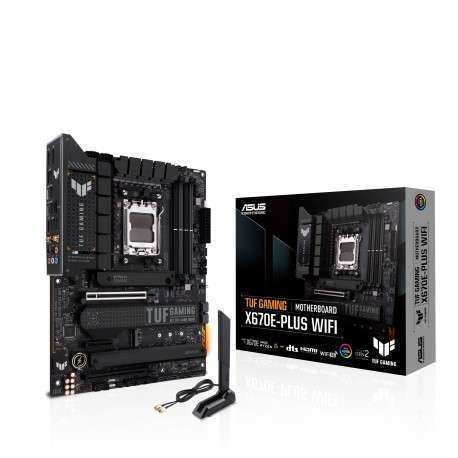 ASUS TUF GAMING X670E-PLUS WIFI AMD X670 Emplacement AM5 ATX - 1