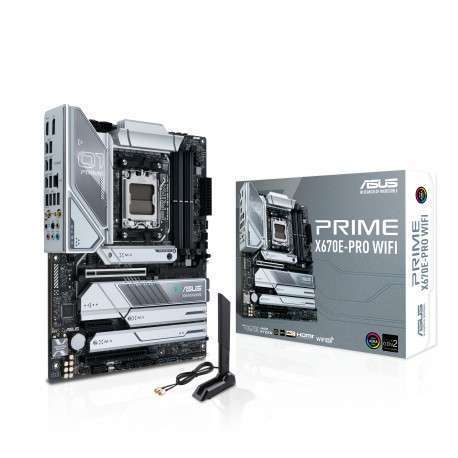 ASUS PRIME X670E-PRO WIFI AMD X670 Emplacement AM5 ATX - 1