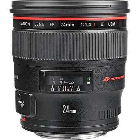Canon EF 24mm f/1.4L II USM Noir - 1