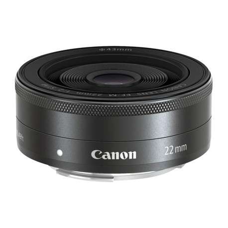 Canon EF-M 22mm f/2 STM Wide lens Noir - 1