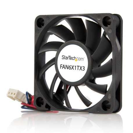 StarTech.com Ventilateur PC à Roulement à Billes - Alimentation TX3 - 60 mm - 1