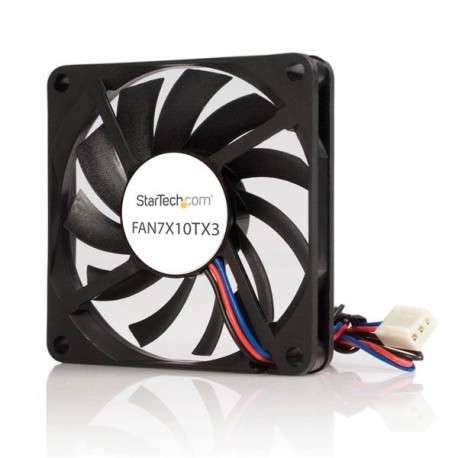 StarTech.com Ventilateur PC à Double Roulement à Billes - Alimentation TX3 - 70 mm - 1