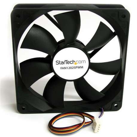 StarTech.com Ventilateur d'Ordinateur 120 mm avec PMW - Connecteur à Modulation d'Impulsion en Durée - 1