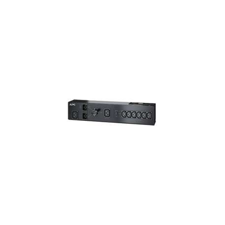 APC Service Bypass PDU 230V 16AMP W/ 6 IEC C13 And 1 C19 7AC outlets Noir unité de distribution d'énergie - 1