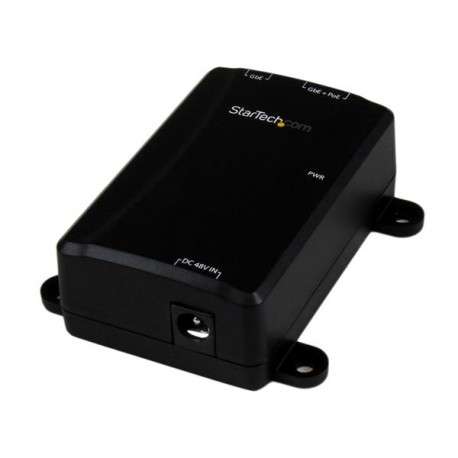 StarTech.com Injecteur Gigabit PoE+ à 1 port - Midspan Power over Ethernet - 802.3at et 802.3af - 1