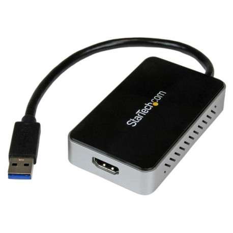 StarTech.com Adaptateur Vidéo Carte Graphique Externe USB 3.0 vers HDMI- avec Hub USB - 1920x1200 - 1