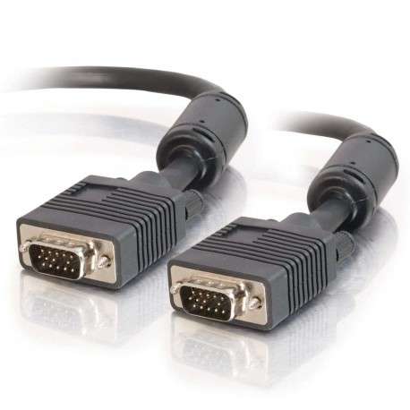 C2G 20m Monitor HD15 M/M cable 20m VGA D-Sub VGA D-Sub Noir câble VGA - 1