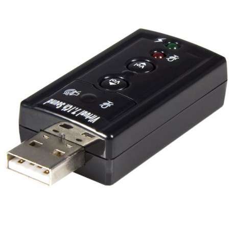StarTech.com Adaptateur Carte Son USB vers Audio Stéréo avec Contrôle de Volume Externe - 1