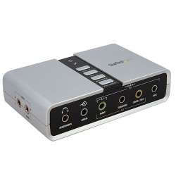 StarTech.com Adaptateur Carte Son USB vers Audio Stéréo - Audio Numérique SPDIF - 1
