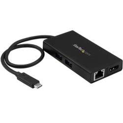 StarTech.com Adaptateur multiport USB Type-C pour ordinateur portable - Power Delivery - HDMI 4K - GbE - USB 3.0 - 1