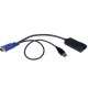 Vertiv Avocent MPUIQ-VMCHS VGA D-Sub USB 2.0 Noir, Bleu adaptateur et connecteur de câbles - 1