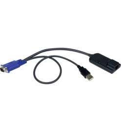 Vertiv Avocent MPUIQ-VMCHS VGA D-Sub USB 2.0 Noir, Bleu adaptateur et connecteur de câbles - 1