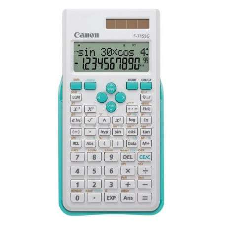 Canon F-715SG Bureau Calculatrice scientifique Bleu, Blanc calculatrice - 1