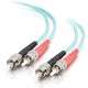 C2G 85504 1m ST ST Turquoise câble de fibre optique - 1