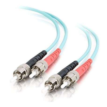 C2G 85504 1m ST ST Turquoise câble de fibre optique - 1