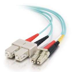 C2G 85514 2m SC SC Turquoise câble de fibre optique - 1