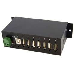 StarTech.com Robuste concentrateur industriel USB 7 ports, montable - 1