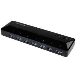 StarTech.com Hub USB 3.0 à 7 ports plus ports dédiés à la charge - 2x 2,4 A - 1